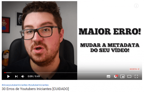 Exemplo de Intro Chamativa - Cuidado com os Erros