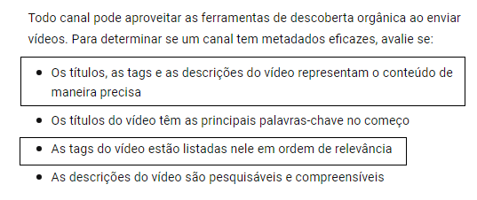 Como Escrever Boas TAGS no Youtube