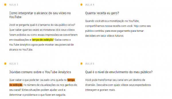 Tempo de Exibição no Youtube | Gabriel Reis