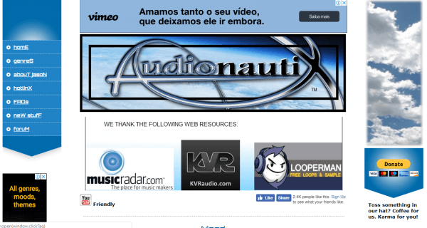 Música Gratuita para Videos 05 Sites para Youtubers Audionautix