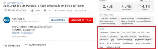 Otimizando para Visualizações